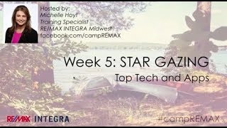 CAMP REMAX 2017: Star Gazing Top Tech and Apps