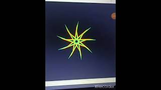 3D design using Python Turtle Graphics #shorts #python #easy #doremon #pikachu