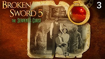 Medovsky and Shears | Broken Sword 5 - Blind Playthrough | Part 3