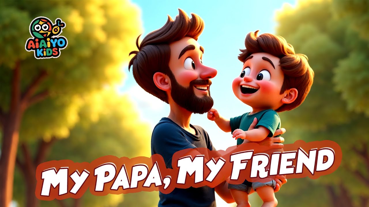 Pappa Friend My Papa my friend @Aiaiyokids Nursery Rhymes & Kids Songs - YouTube