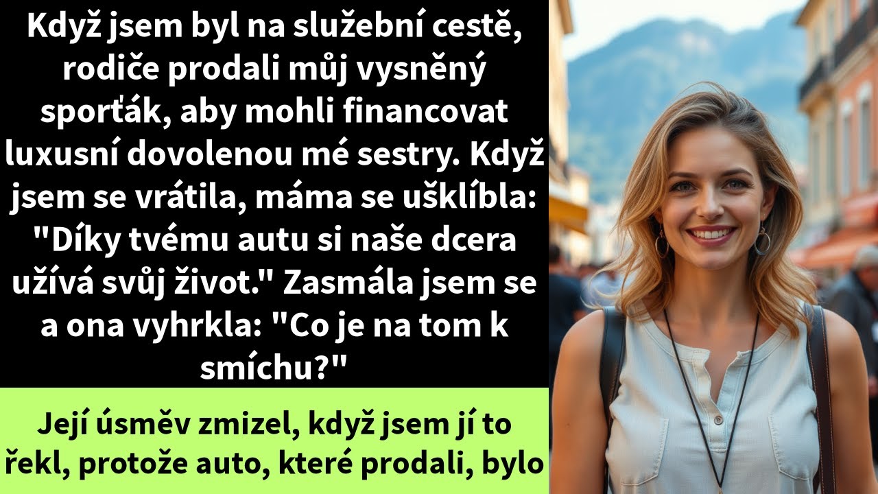 Když jsem byl na služební cestě, rodiče prodali můj vysněný sporťák, aby mohli financovat luxusní