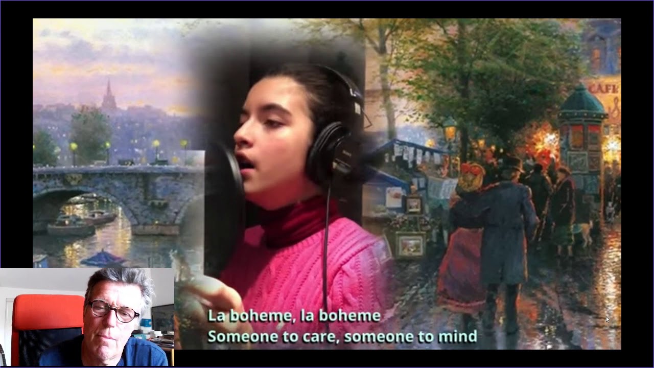 Reaction to Angelina Jordan singing La Bohème (Aznavour 1965)