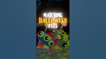 ANIMAL JAM MATCHING HALLOWEEN FITS! #ajpw #animaljam #animaljamedit