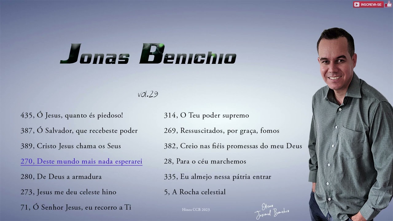 Jonas Benichio Vol.29 - CD Completo #CCB