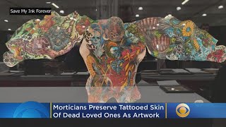 Morticians Preserve Tattooed Skin Of Dead Loved Ones As Artwork