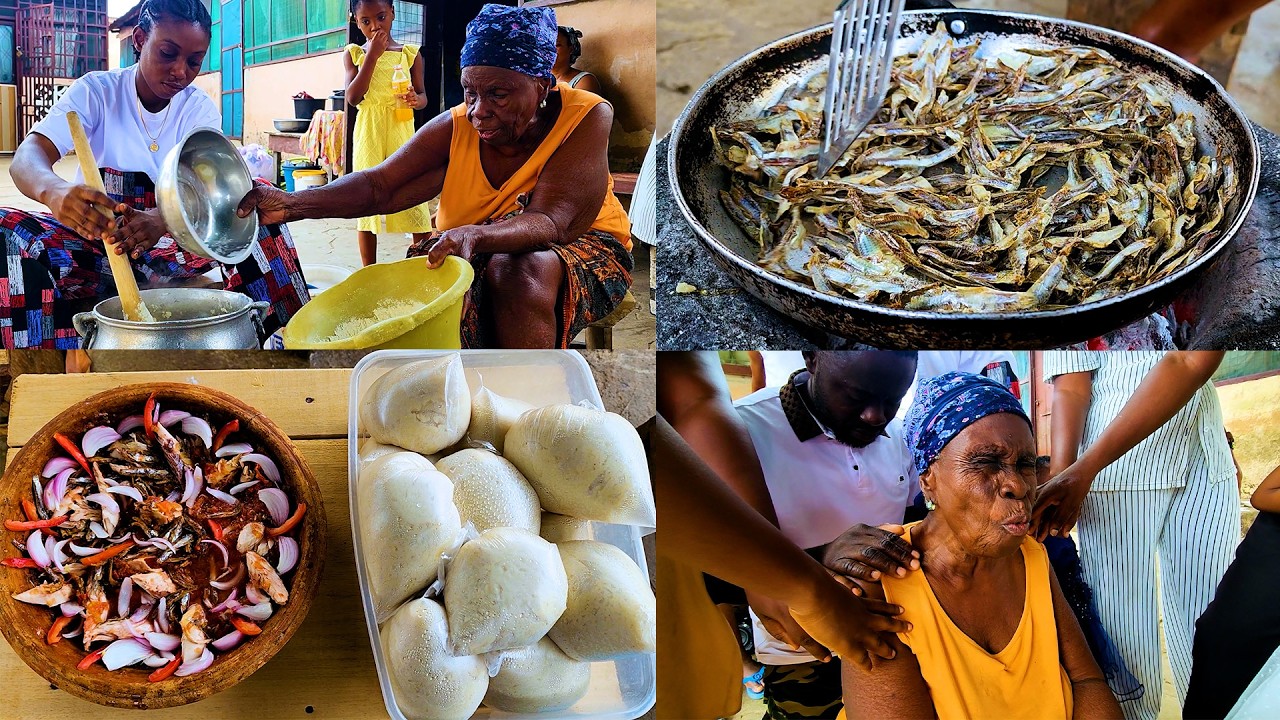 A VISIT TO GRANDMA / COOKING TOGETHER / GRANDMA'S BLESSINGS