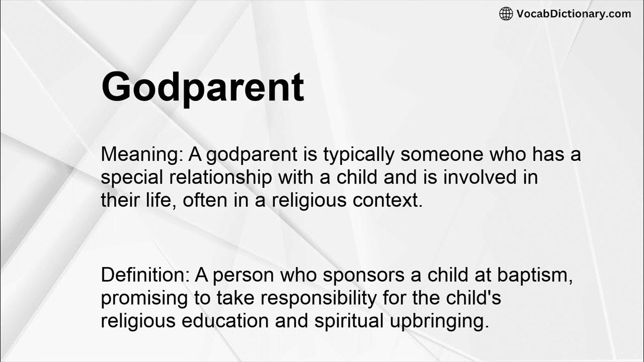 Godparent Meaning YouTube godparent-meaning-youtube