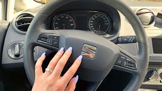Fast and Aggressive ASMR in my CAR (Tapping, Scratching, ...)