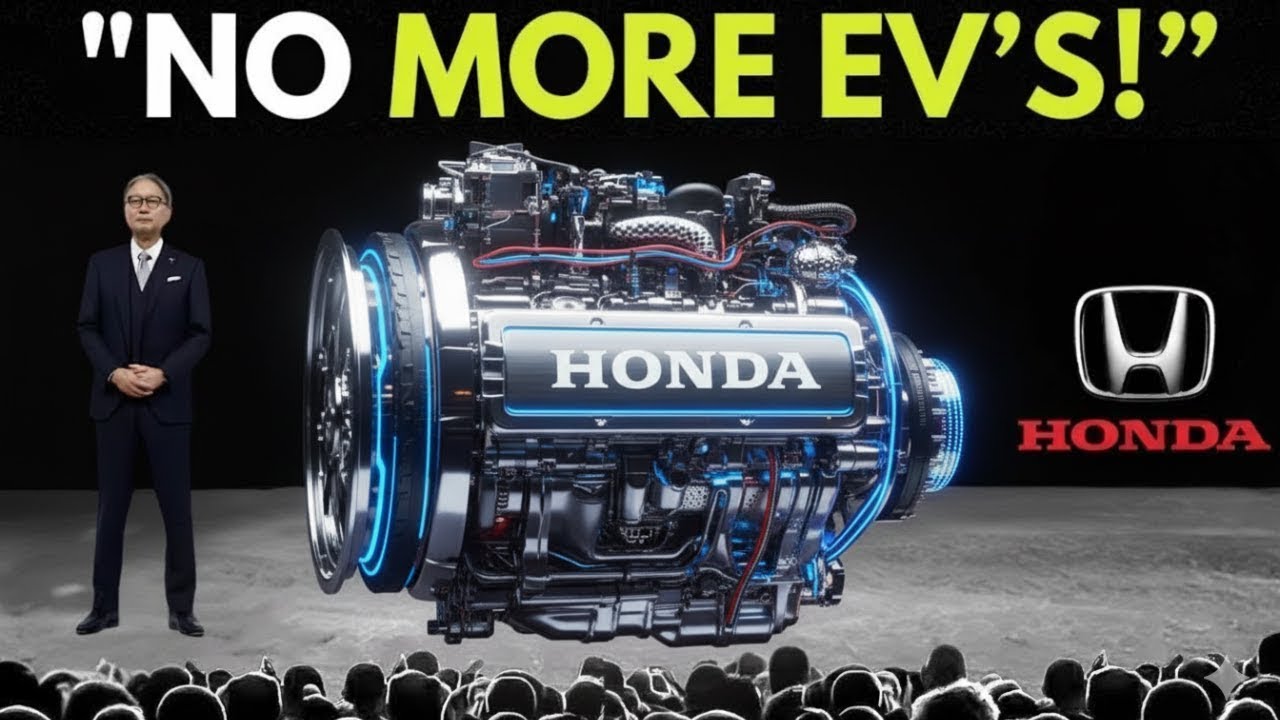 Honda CEO: This NEW Engine Will Destroy The Entire EV Industry! - YouTube