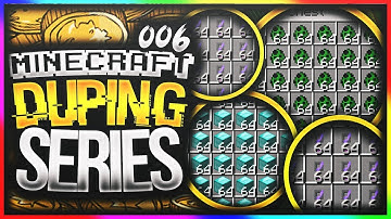 DUPING TONS OF DIAMOND BLOCKS AND CRATE KEYS | Minecraft DUPING Series #6
