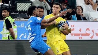 Cristiano Ronaldo sent off vs Al Hilal!