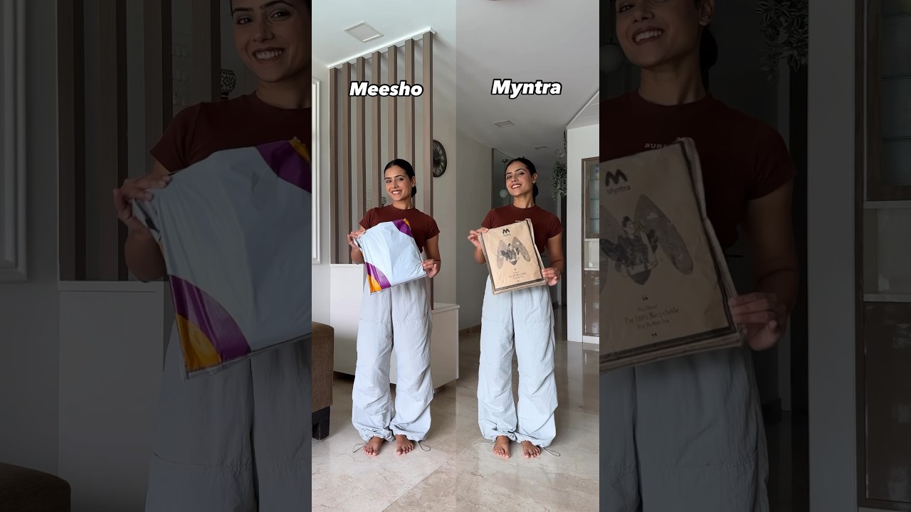 Meesho vs Myntra! Can you spot the difference??? 
