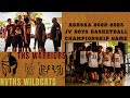 Ashsaa jv boys basketball championship game 20222023  nvths wildcats vs ths warriors