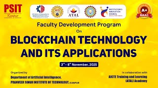 Celebrity Faculty Development Program On BLOCKCHAIN TECHNOLOGY AND ITS APPLICATIONS  Day3 Wealth