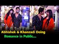 Abhishek &amp; Khanzadi Doing Romance in Public