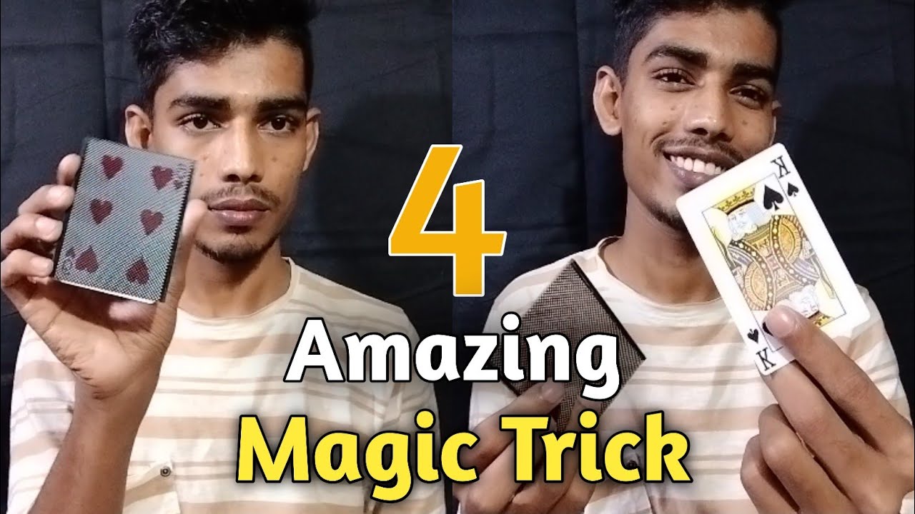 4 magic tricks revealed magic tricks revealed amazing card tricks