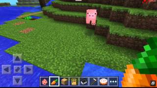 Как приручить свинью в Minecraft PE?(, 2013-12-30T09:47:11.000Z)