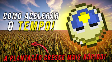 Como fazer a grama crescer rápido Minecraft?