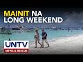 ‘Danger level’ na heat index, iiral sa long weekend; outdoor activities, iwasan muna - PAGASA