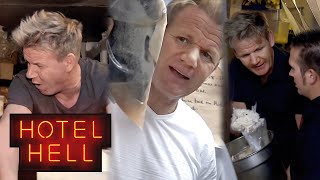 Gordon Ramsay's Hotel Fridge Inspection! 😳🤢 | Hotel Hell