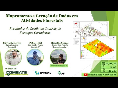 Mapeamento e Geração de Dados em Atividades Florestais