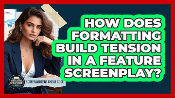 How Does Formatting Build Tension In A Feature Screenplay? - Screenwriter