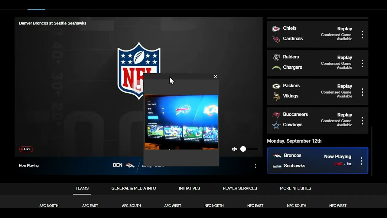 NFL+ Streaming service- Can you watch Live Games? What Games are Blacked out and more