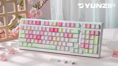 YUNZII SPRING GARDEN KEYCAP SET