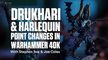 Warhammer 40k 9th Edition Rules: Drukhari and Harlequin Changes in Warhammer 40K 9th Edition