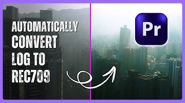 How to Automatically Convert LOG to REC709 in Premiere Pro