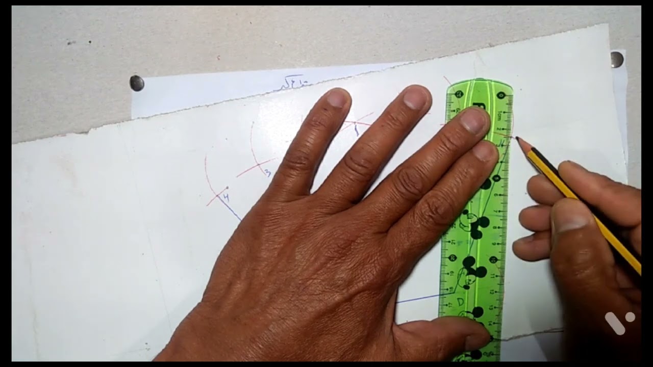 درس(37)اسهل طريقة لعمل مدور بقطراكبر على مربع لامركزى(عدل)