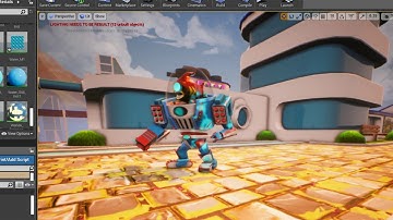 Character Water effect UE4