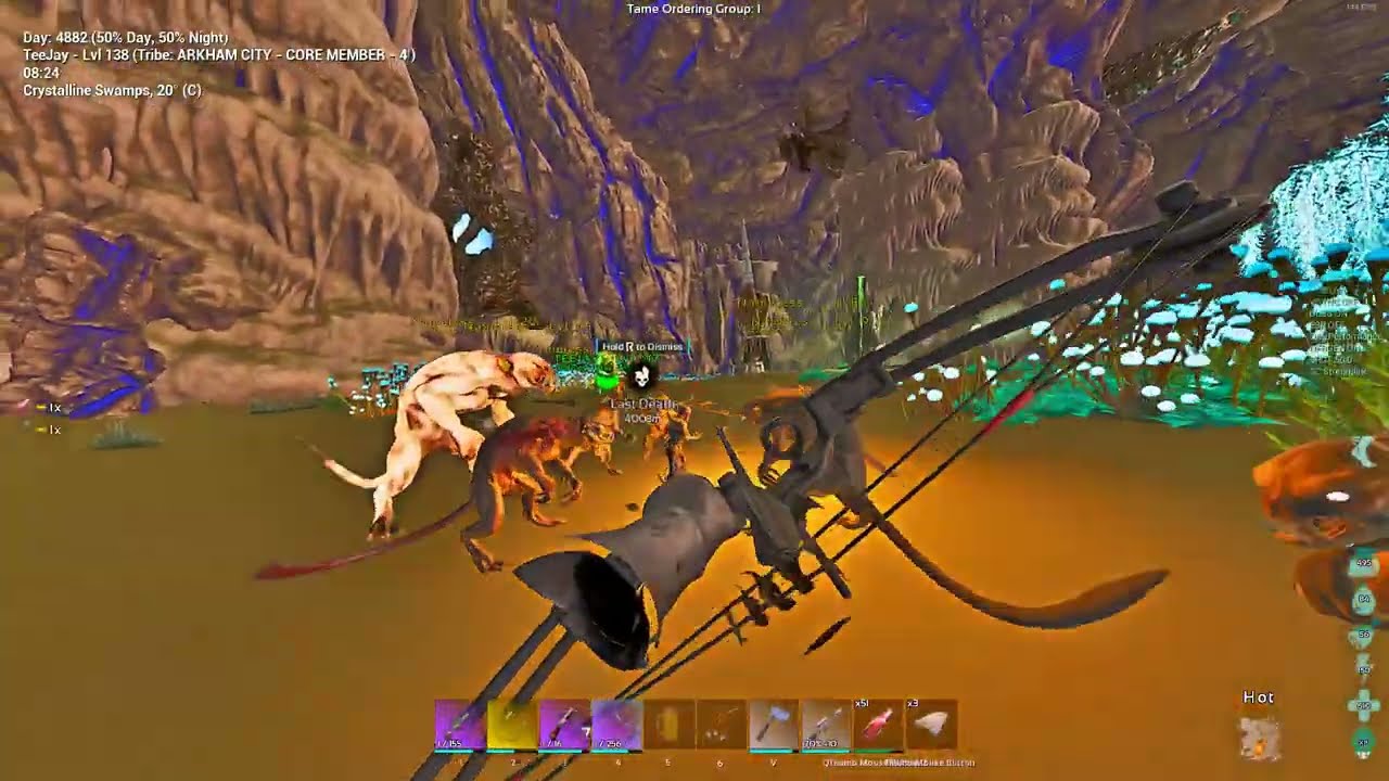 ARK ASCENDED OFFICAL PVP #8 @ whoareyou | KID SQUAD