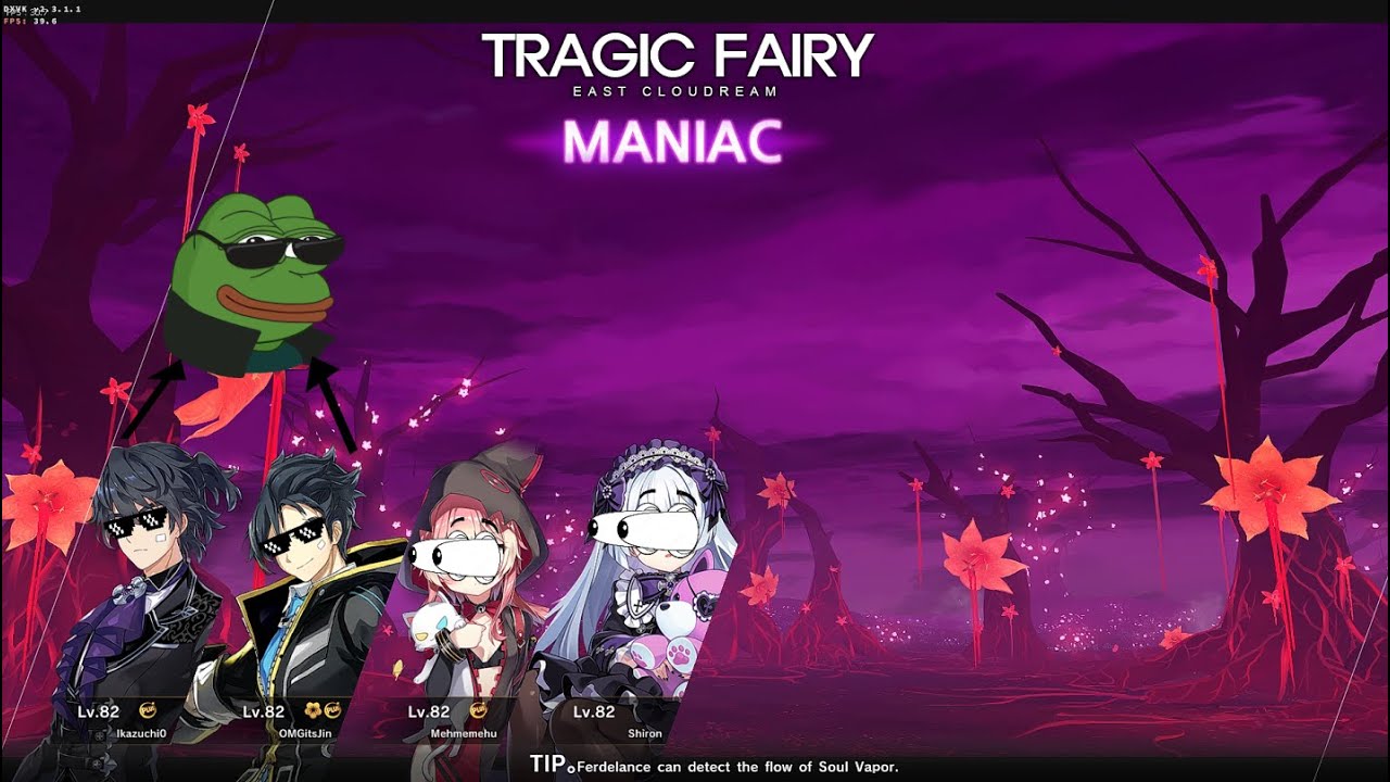 Soulworker EN | 2 Jins carry again this time on TF maniac mode