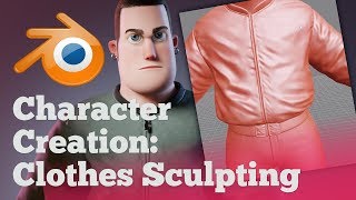 Blender Character Creation: Sculpting the Clothes