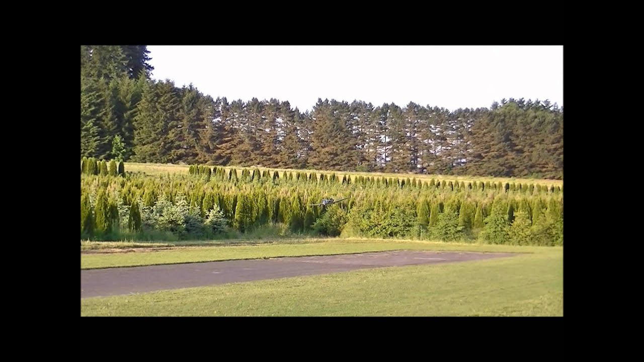 Nitroplanes Dynam A-10 Maiden Flight and Review - YouTube