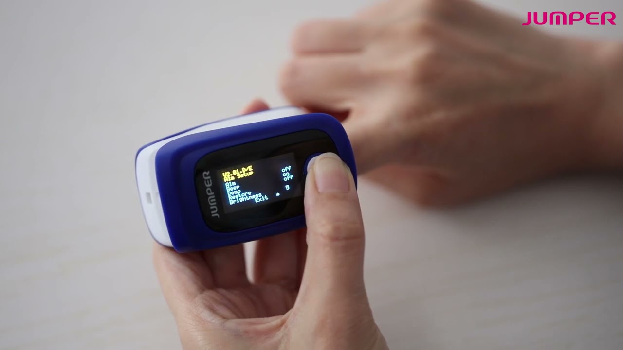 Ordliste Indrømme Evakuering How to use Jumper JPD-500F Pulse Oximeter - YouTube