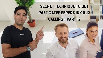 Secret Technique to Get Past Gatekeepers in Cold Calling - Part 12 | Best Sales Tips | Amit Sharma