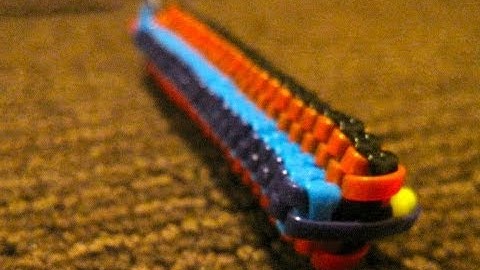 Fluted Columns Stitch - Doing the Stitch