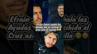 Efraín Juárez señala lasAyudas del Cruz Azul 😬😳 #pumasm #cruzazul #mexico #ligamx #arbitraje