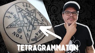 Lo que nadie te contó del Tetragrammaton, El símbolo más FUERTE que existe /  Golden Tattoo