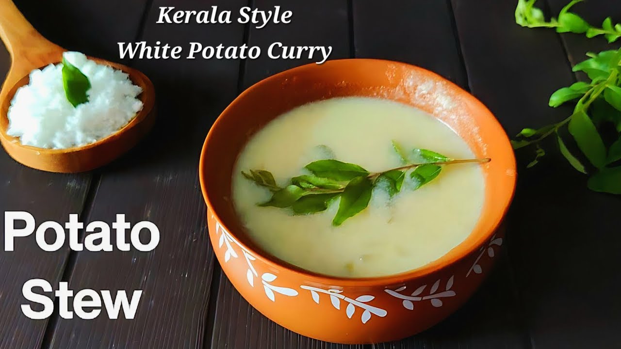 Potato stew kerala style/aloo stew/aloo ishtu/potato paal curry 
