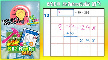 2018 KS2 Maths SATS Paper 1 Q10 Arithmetic
