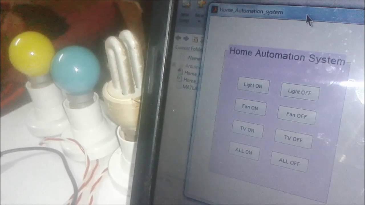GUI based Home Automation Using Arduino and Matlab - YouTube