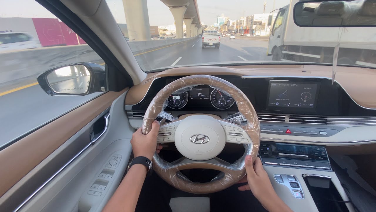 Tesr drive azera 2022| تجربة قيادة ازيرا2022