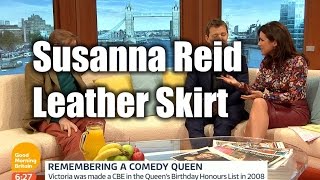 Susanna Reid - leather skirt