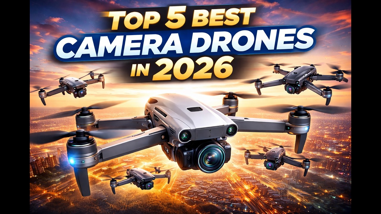 The Top 5 Best Camera Drones in 2026 Ultimate Buyer’s Guide! DJI, Autel ...