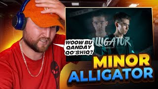 ESHITIB ANIQ SIQILASIZ🥹 M1NOR - ALLIGATOR REAKSYA, UZRAP REACTION