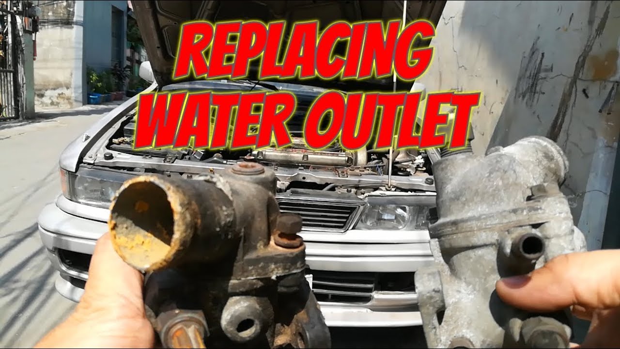 Engine Water Outlet Replacement 