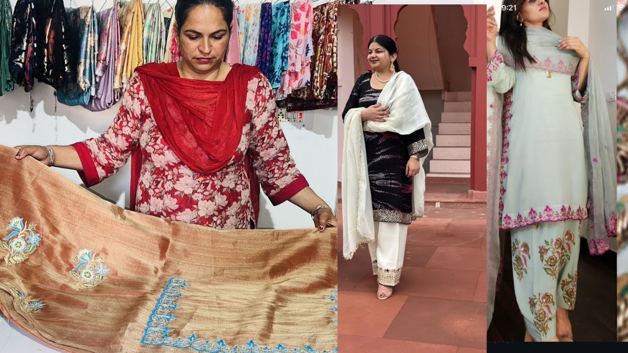 ਅੱਜ ਭੈਣਾਂ ਨੂੰ ਮਾਰਚ ਅਪ੍ਰੈਲ ਦੇ ਵਿਆਹਾਂ ਲਈ ਸੂਟ ਤਿਆਰ ਕਰ ਦਿੱਤੇ ll Rajwinder boutique 